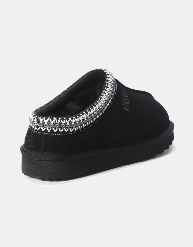 AusWooli Ugg Boots - Croydon Sheepskin Ankle Braid Slippers