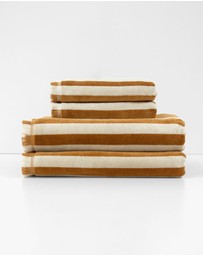 Aura Home - Palma Stripe Australian Cotton Bath Towel