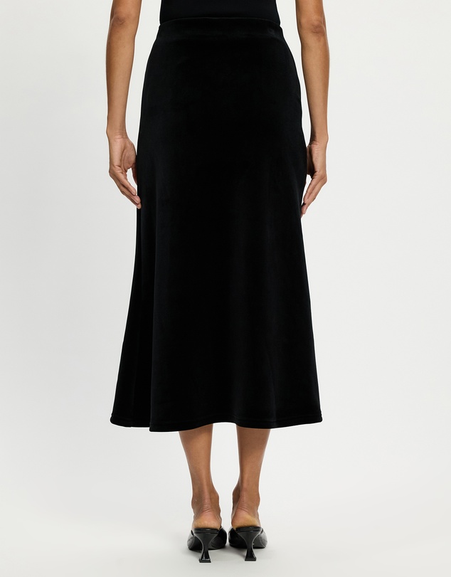 Mossée - Gianna Premium Velvet A-Line Skirt
