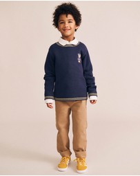 Huxbaby - Baller Hux Tipped Pullover - Babies-Kids