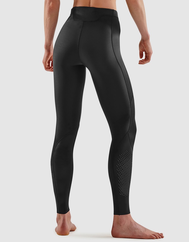 SKINS - SKINS Compression Women's Series-3 Clothing 400 Long Tight Black Star