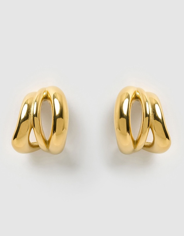 Izoa - Quinn Hoop Earrings