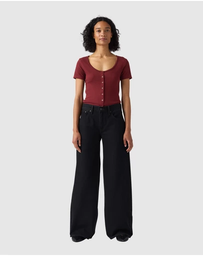 Levi's - Middy Wide Leg Jeans