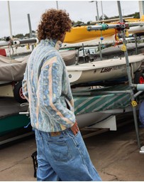 Skwosh - Swayze Stripe Polar Fleece Jacket