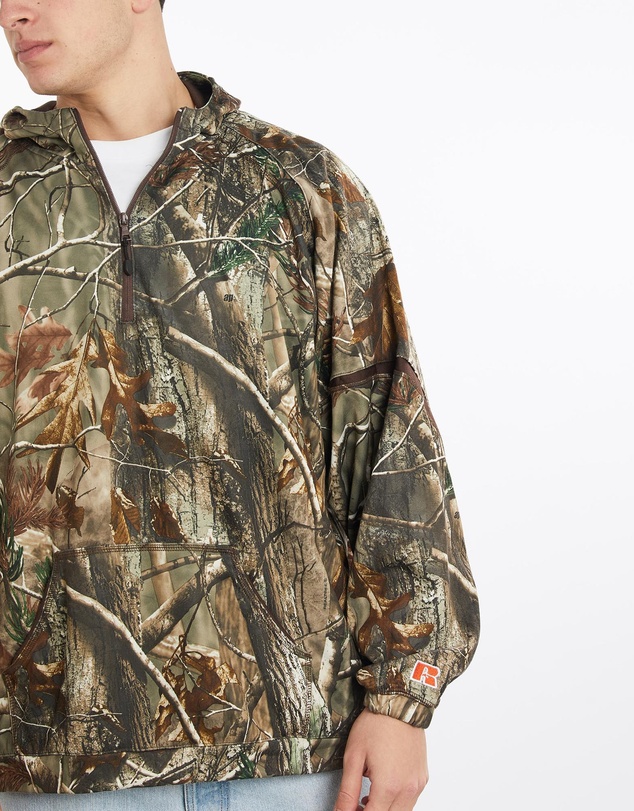 Vintage by The Real Deal - Pre Loved - Vintage Russell Athletic Realtree Camo Hooded Sweatshirt