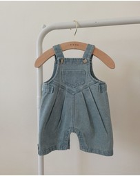 Susukoshi - Denim Overall Shorts
