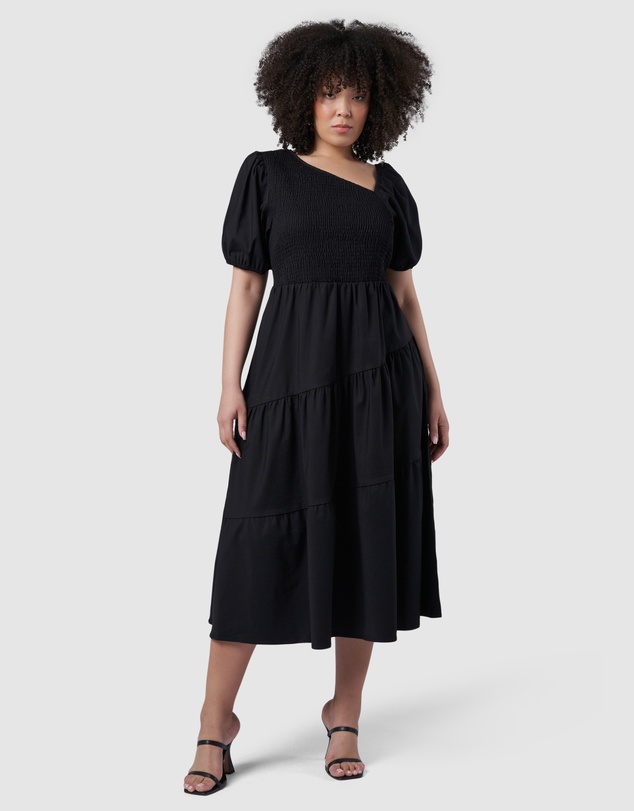 Something 4 Olivia - Miley Asymmetric Midi Dress