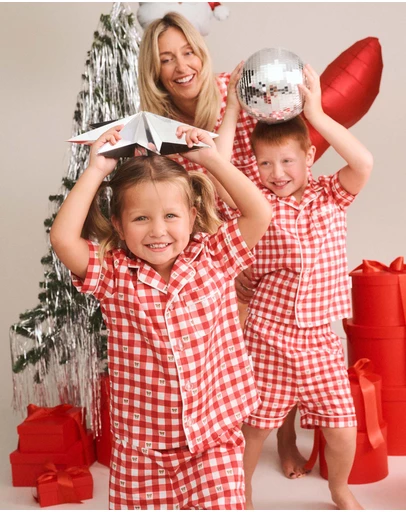 Huxbaby - Huxbear Check Christmas PJs - Babies-Teens