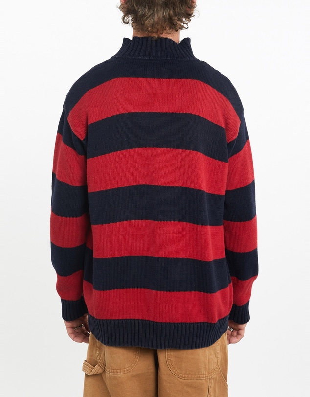 Vintage by The Real Deal - Pre Loved - Vintage 90s Lauren Ralph Lauren Quarter Zip Knit Sweater