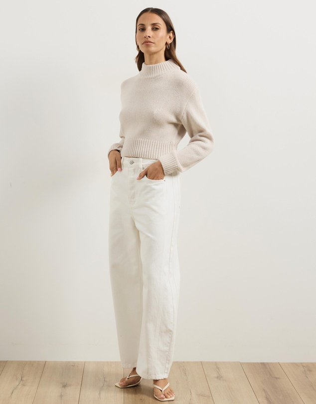 Atmos&Here - Zulu Textured Roll Neck Jumper