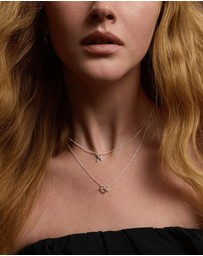 Najo - Bisous Silver Necklace (45cm+ext)