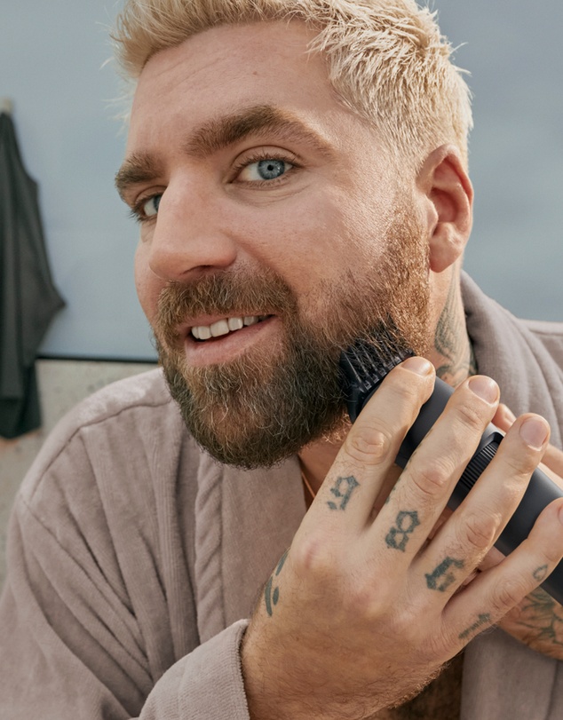 Philips - Philips Series 3000 Beard Trimmer Grey