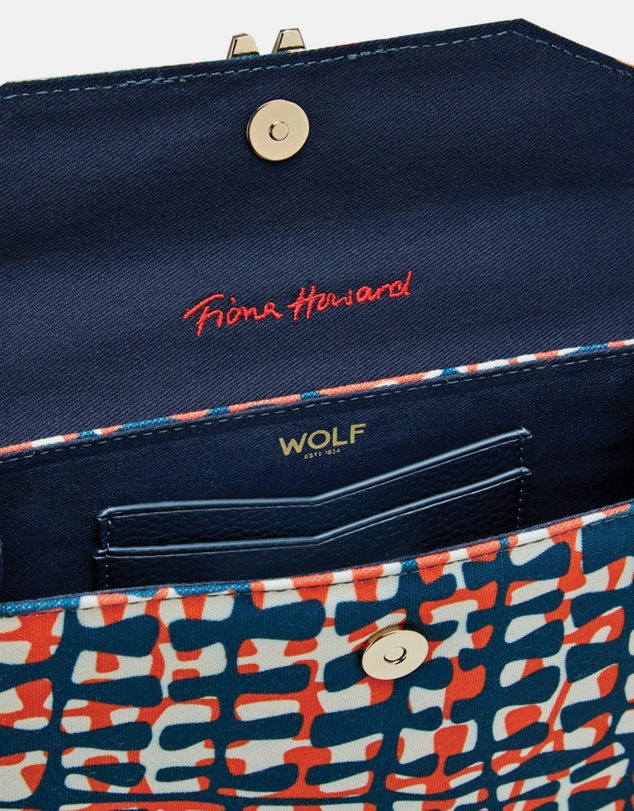 Wolf - Wolf Evie Collection Large Bag with Funky Town Print