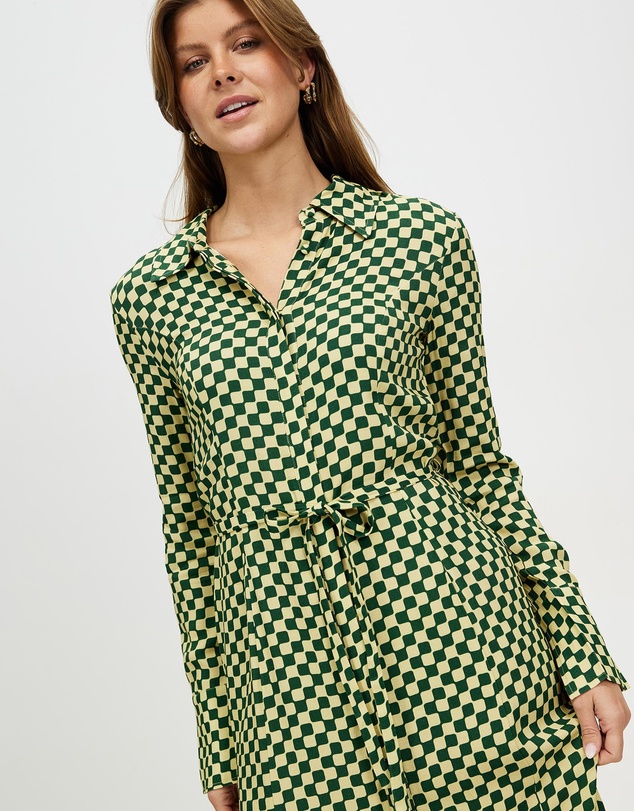 Third Form - Retrospect Midi Shirt Dress