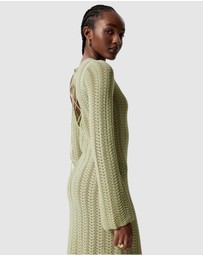 & Other Stories - Pointelle-Knit Midi Dress