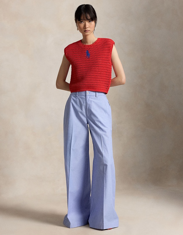 Polo Ralph Lauren - Big Pony Crocheted Cotton Sweater