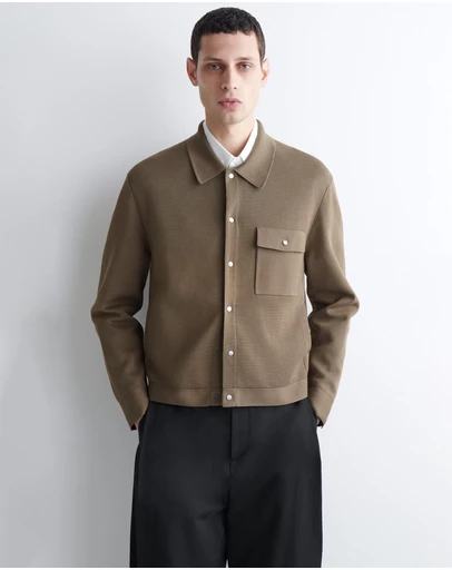 COS - Knitted Cotton Jacket