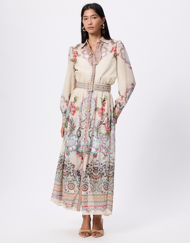 Mossée - Loia Printed Sheer Dress