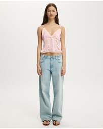 Cotton On - Satin Lace Cami