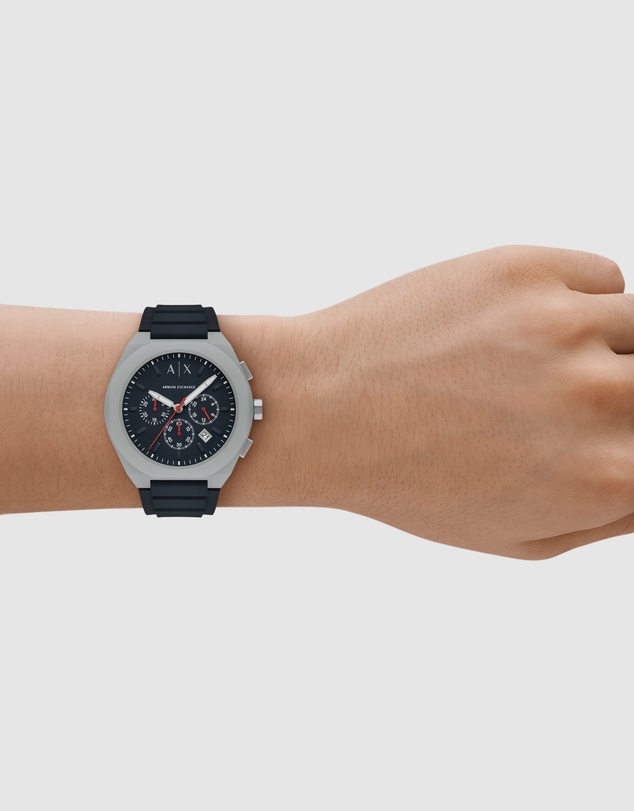Armani Exchange - Blue Chronograph Watch