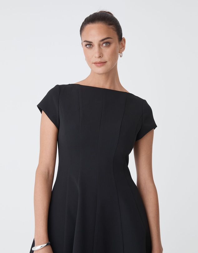 Forcast - Darcy Short Sleeve Panel Dress