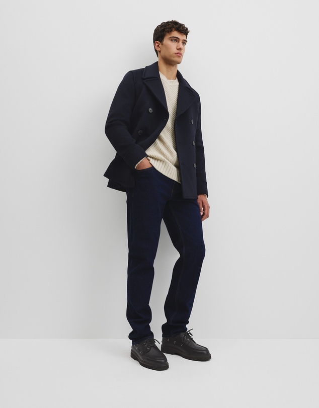 Country Road - Wool Blend Pea Coat