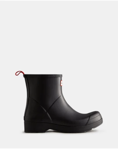 Hunter - Men's Play Short Boot Black