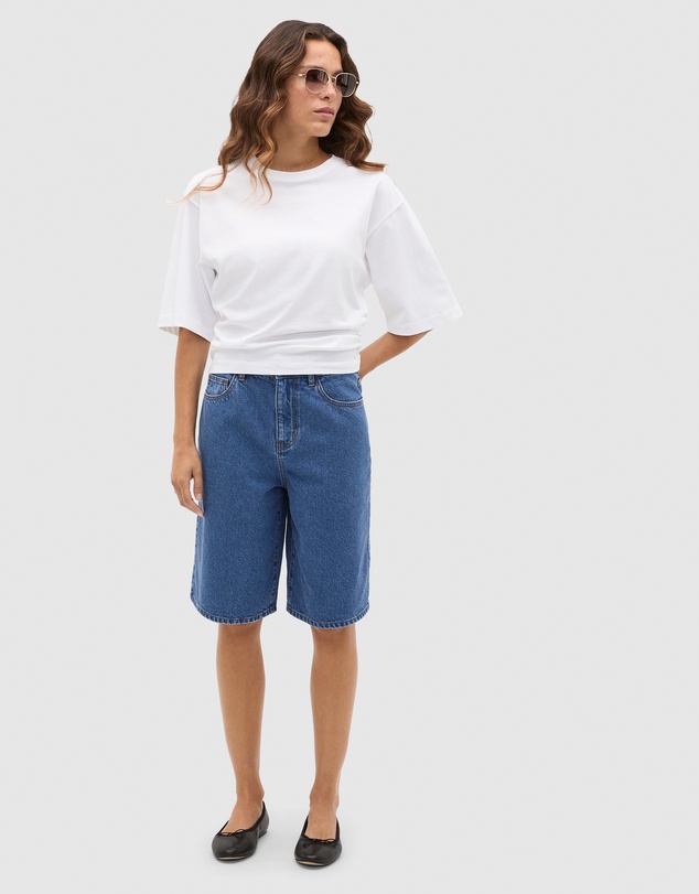 Seed Heritage - Longline Jean Short
