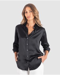 CAMIXA - Satin Silk Shirt