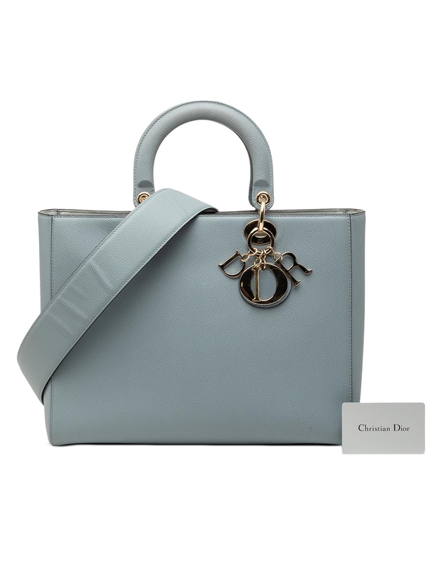 Pre-Loved by Azura Reborn - Pre-Loved Large Grained Calfskin Lady Dior