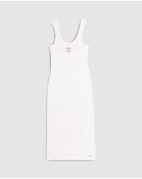 Tommy Hilfiger - Roundall Rib Slim Tank Dress