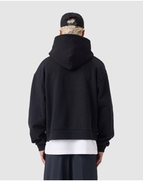 Zanerobe - Box Crop Hood Black