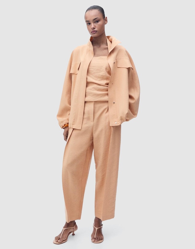 M.N.G - Madame Straight-Fit Lyocell Trousers