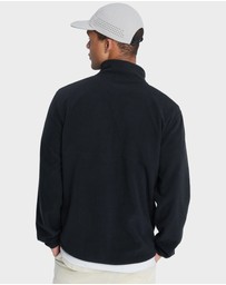 Quiksilver - Mens No Destination Half Zip Fleeece Jumper
