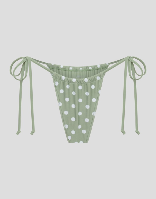 Vacay Swimwear - Rio Bottom Sage Polka