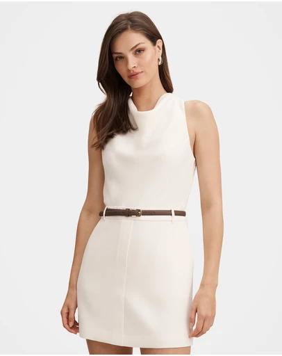 Forever New - Delaney Cowl Neck Mini Dress