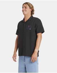 Volcom - Mens Featured Artist Ozzy Woven Short Sleeve Shirt