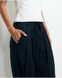 AERE - Calista Relaxed Suiting Pants