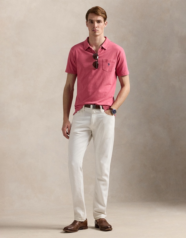 Polo Ralph Lauren - Standard Fit Cotton-Linen Polo Shirt
