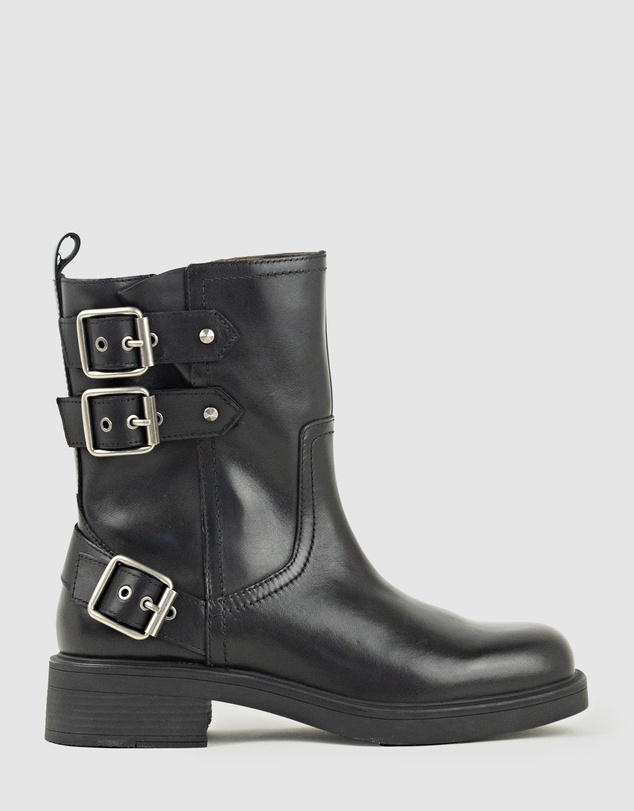 Edward Meller - WHITLEY Ankle Boot with Three Buckles