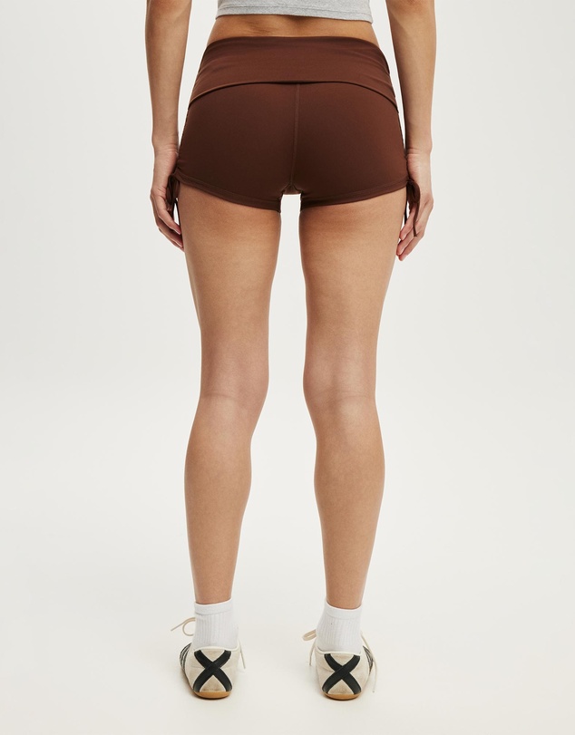 Cotton On Body Active - Ultra Soft Tie Side Roll Over Micro Short