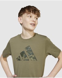 adidas Sportswear - Camo Graphic Tee - Kids-Teens