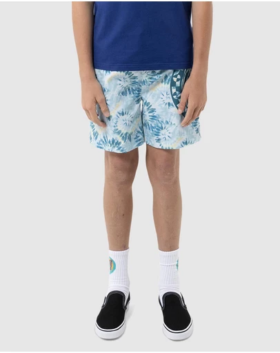 Santa Cruz - Malba Crash Dot Mono Boardshorts - Teens
