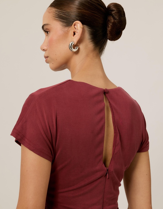 Tussah - Hope Ruched Maxi Dress