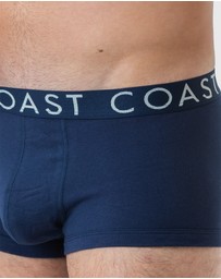 Coast Clothing - 3 Pack Navy Boxer Briefs