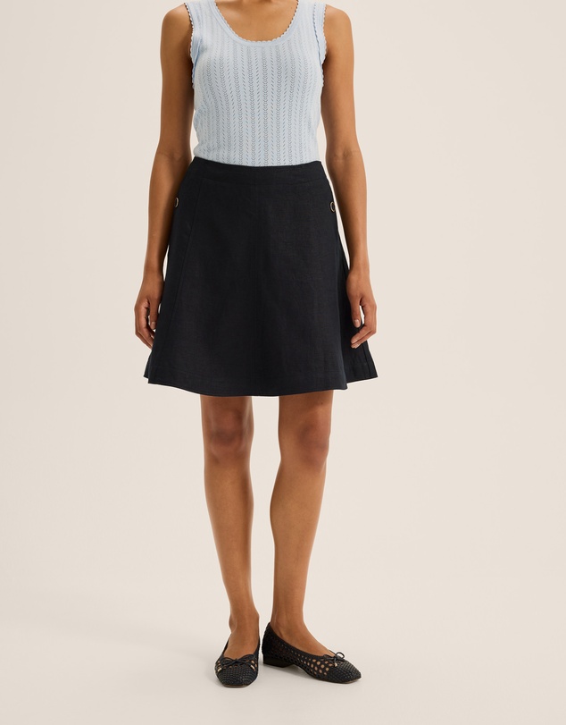 Review - Jane Linen Mini Skirt
