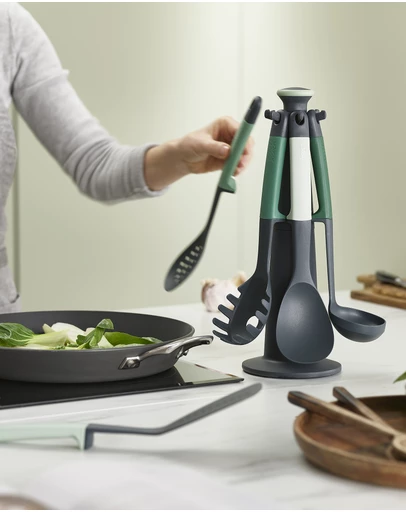 Joseph Joseph - Elevate™ Carousel 6-piece Utensil Set - Editions (Sage)