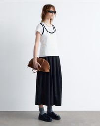 & Other Stories - Contrast-Trim Tank Top