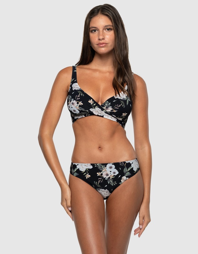 Nip Tuck Swim - Evening Shadow Carmel Regular Fit Bikini Pant