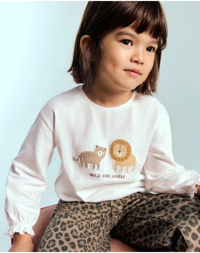 M.N.G - Lion T-Shirt - Babies-Kids